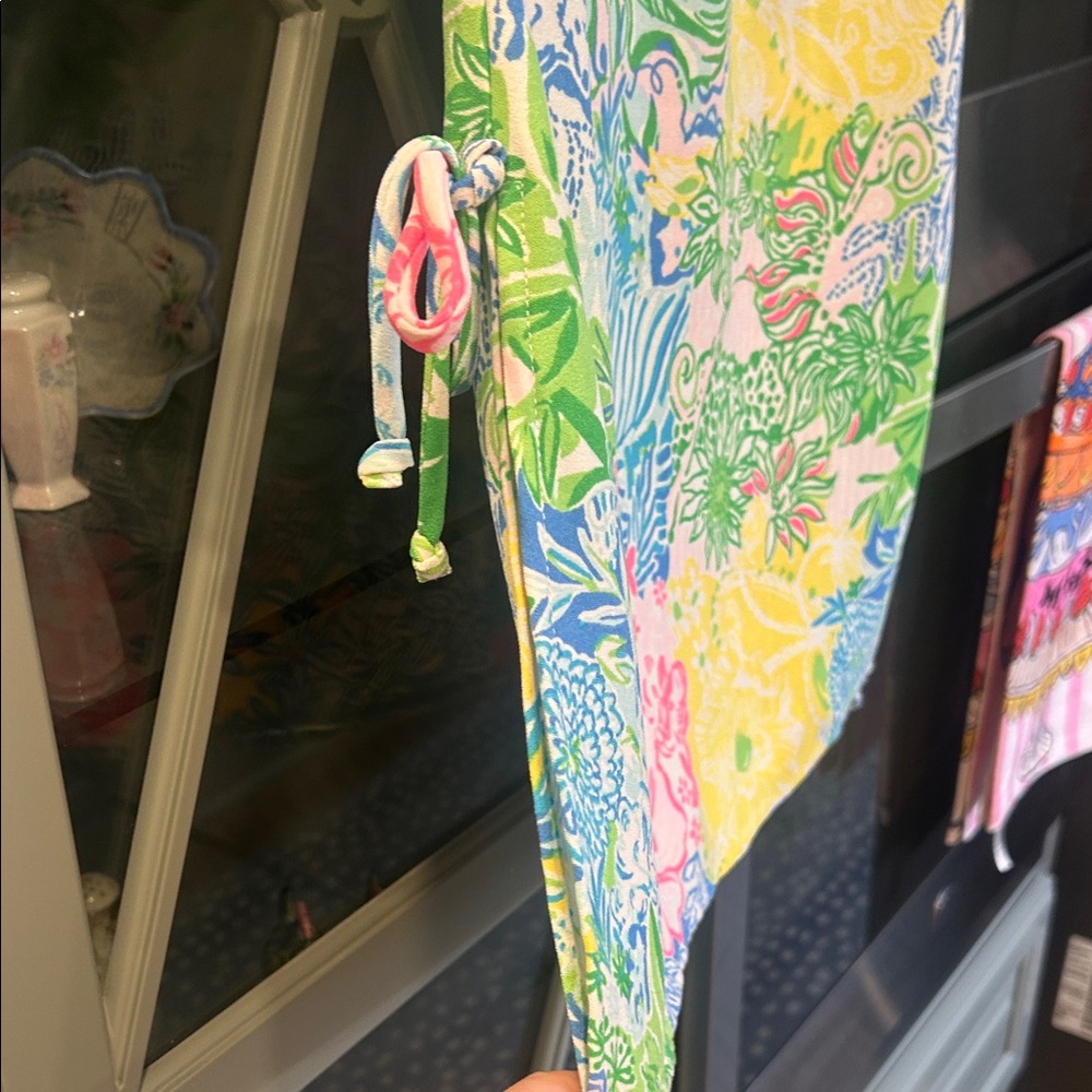 Lilly Pulitzer Patchwork Multicolor Sleeveless Tu… - image 4